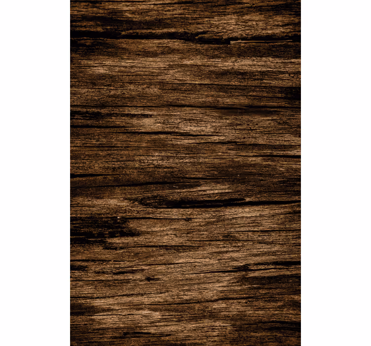 Striped dark brown rustic living room roller blind vintage blind - TenStickers