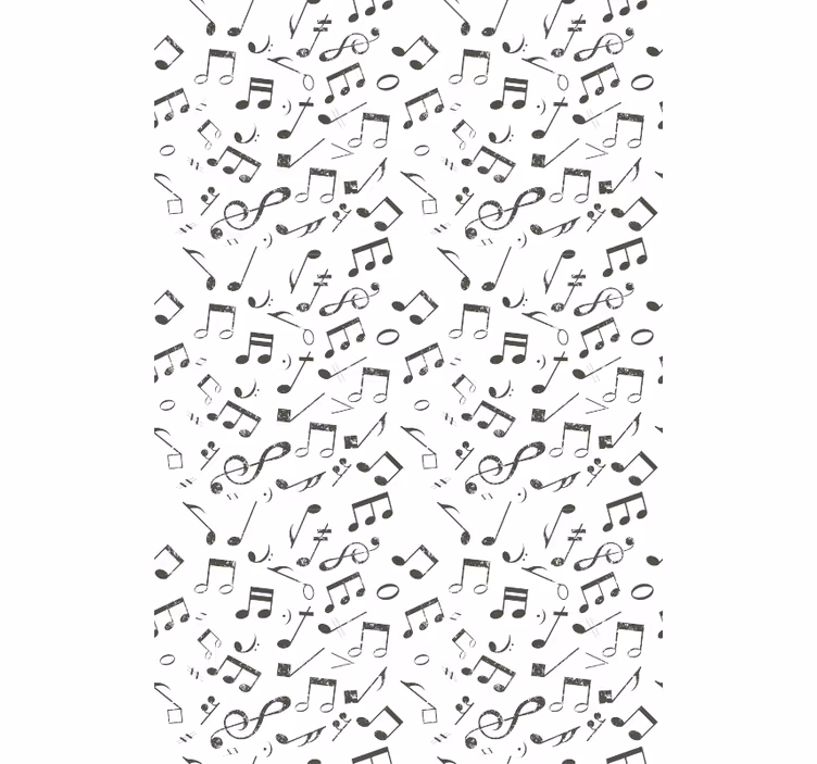 Musical Notation Cascade blind children - TenStickers