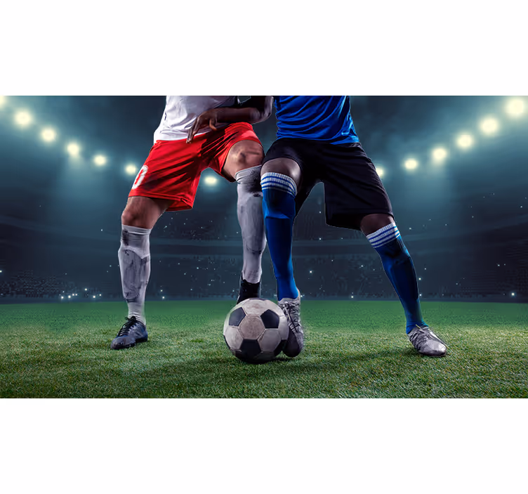 Ball in stadium Football blind - TenStickers