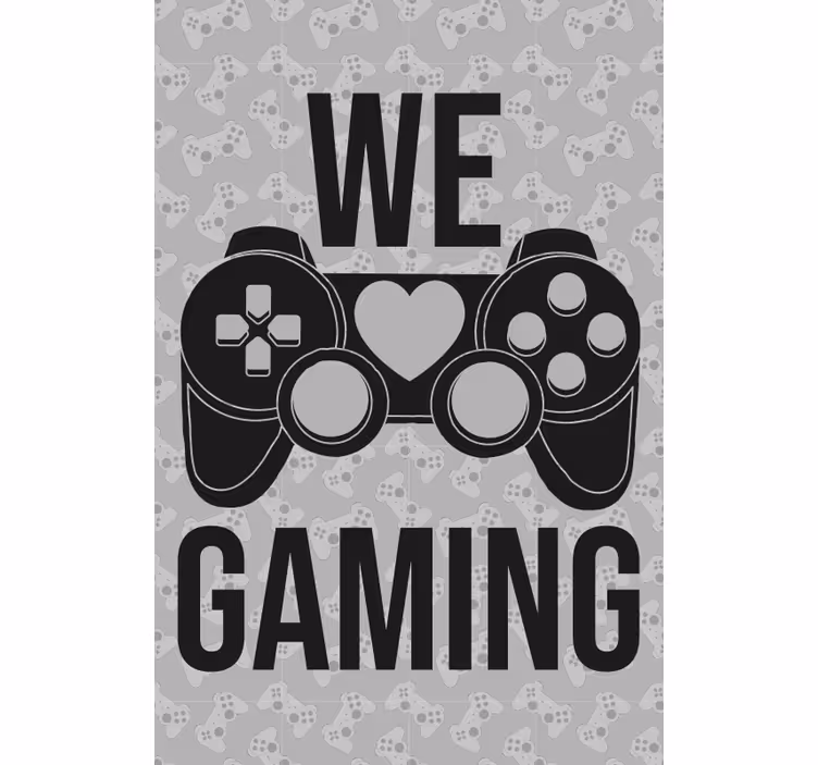 We love gaming gamer roller blind - TenStickers