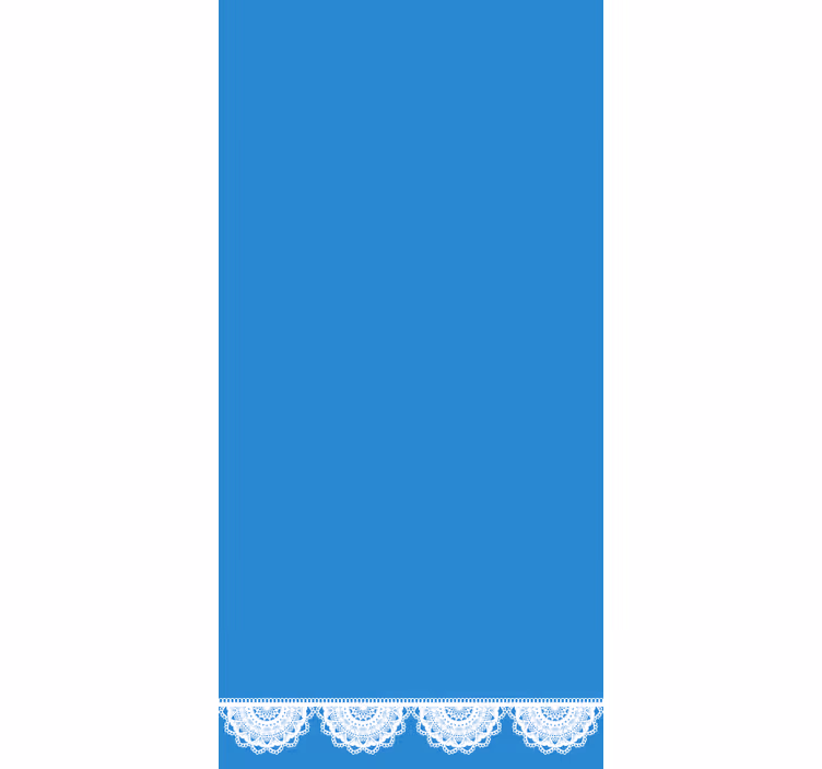 Lace Detail Shade pattern roller blind - TenStickers