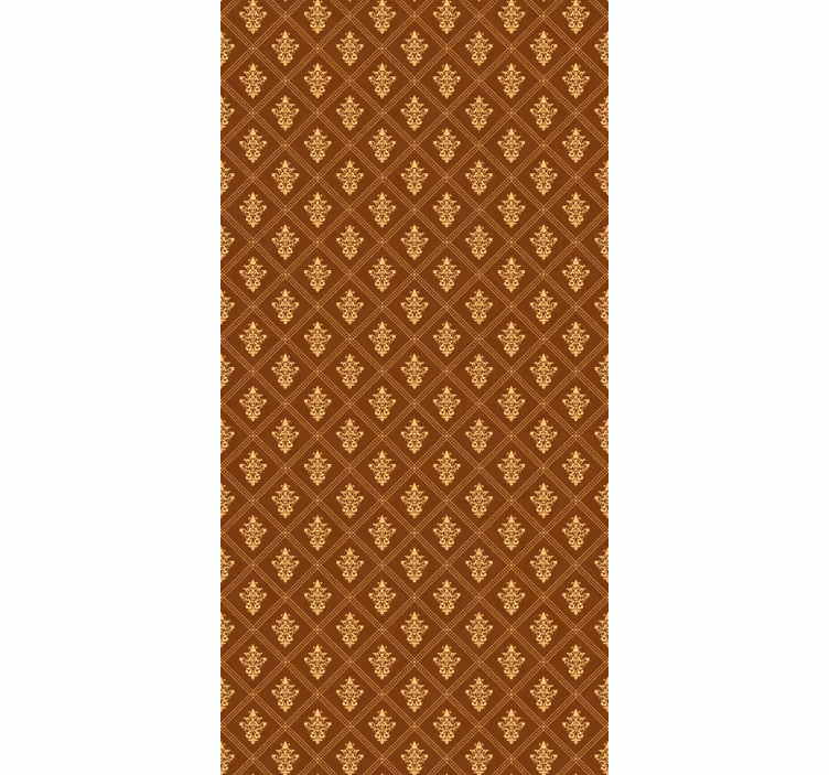 Ornate golden pattern vintage blind - TenStickers