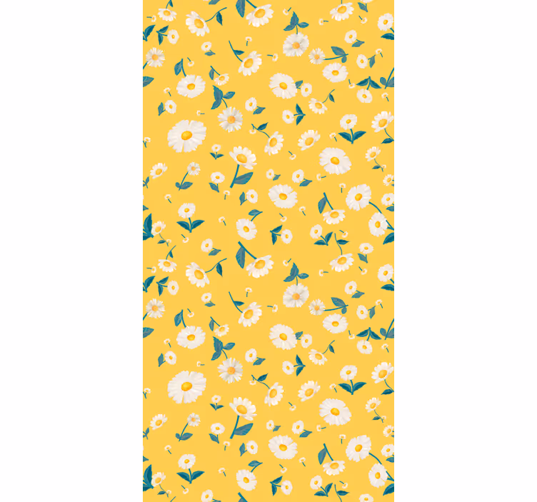 Floral sunny blind blind flowers and plants - TenStickers