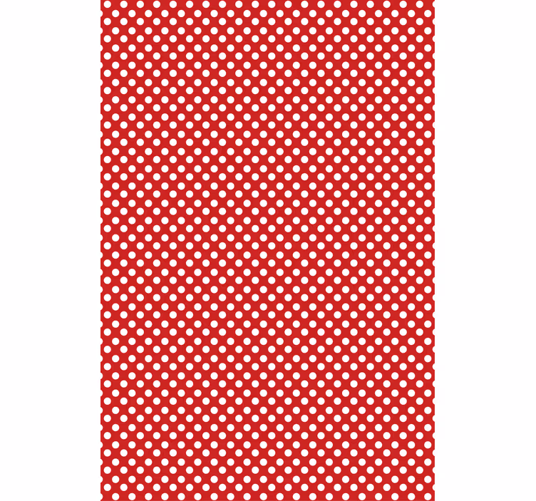Pattern roller blind polka dot design - TenStickers