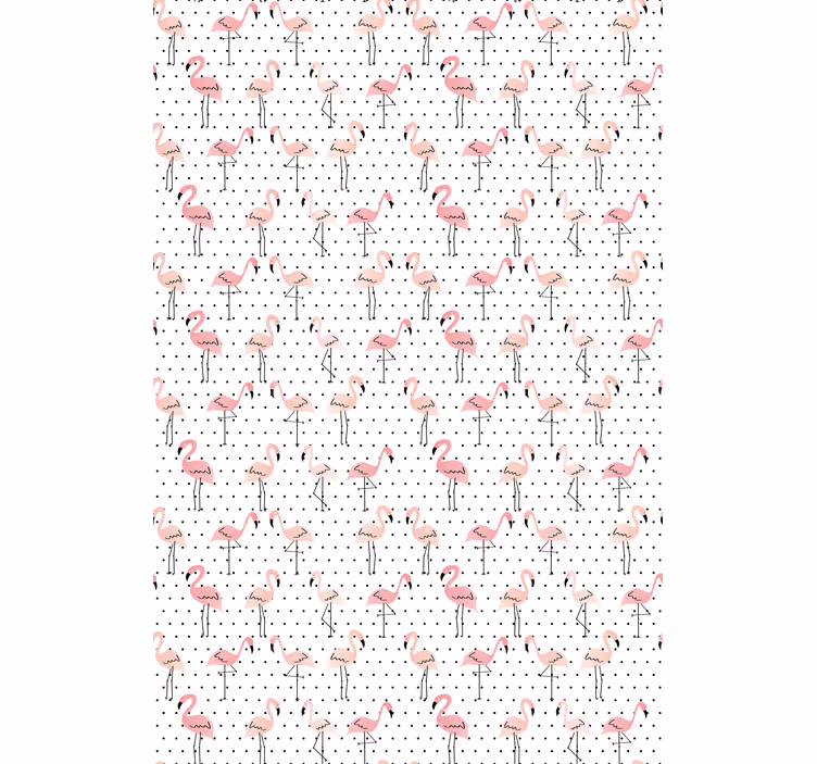 Flamingo Pattern animals blind - TenStickers