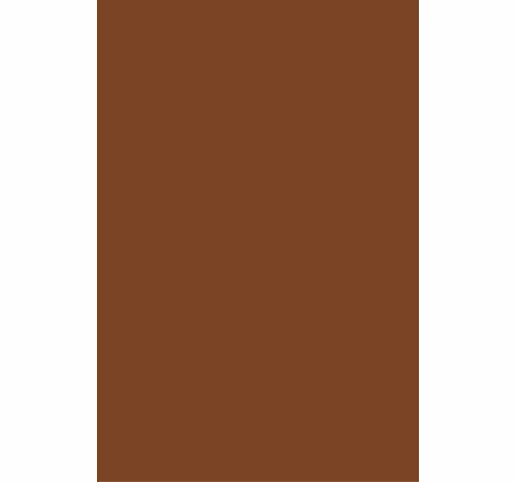 Brown roller shade blackout roller blind - TenStickers