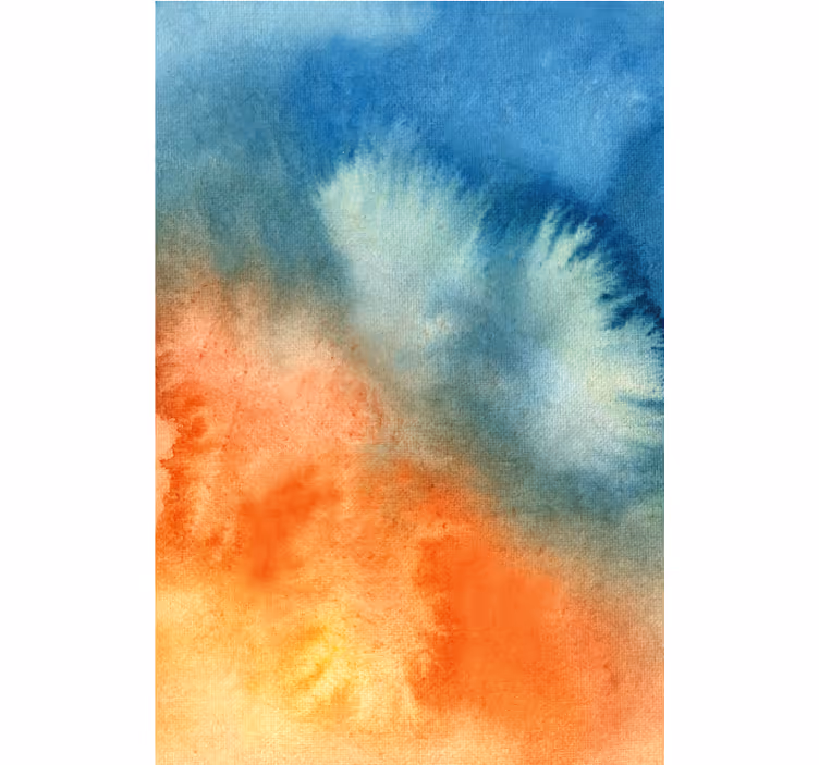 Abstract Color Blend pattern roller blind - TenStickers