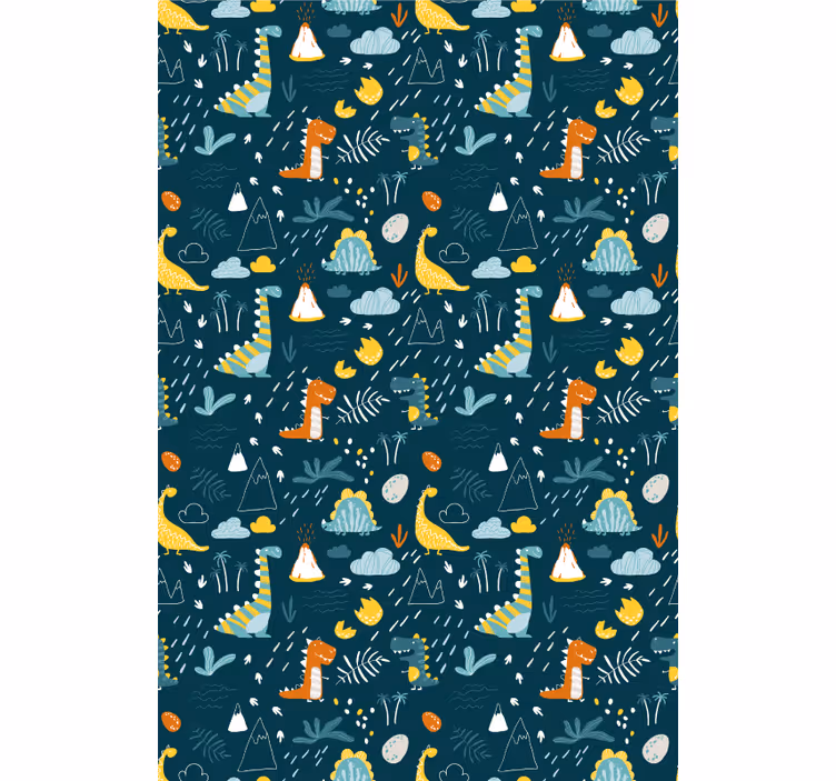 Dinosaur-Themed Playtime dinosaur blind - TenStickers