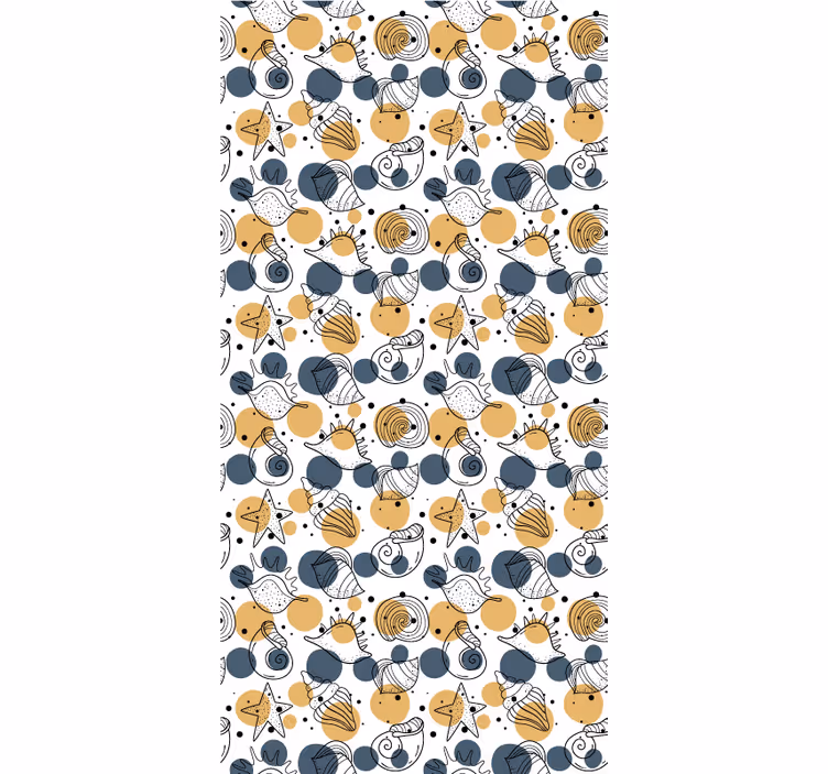 Abstract sea life animals blind - TenStickers