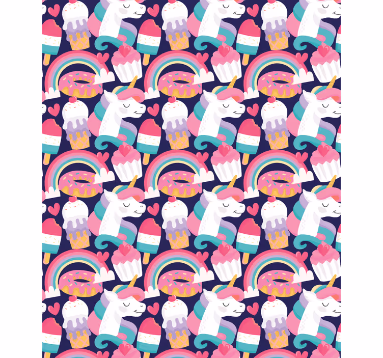 Magical Creature Pattern fun blind - TenStickers
