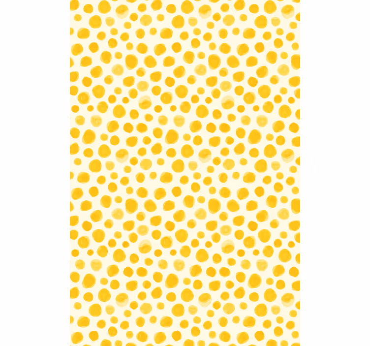 Lemon Polka Dots blind fruit and vegetables - TenStickers