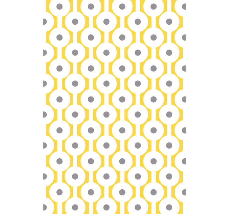 Geometric circular pattern modern blind - TenStickers