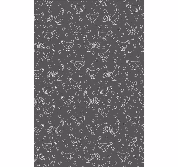 Chickens and Eggs animals blind - TenStickers