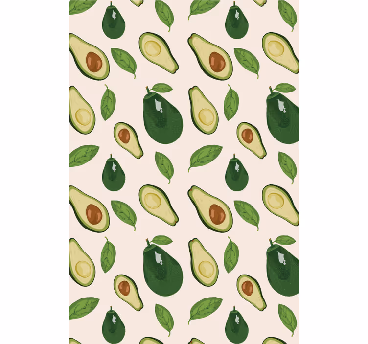 Avocados delight fruit and vegetable kitchen blind - TenStickers