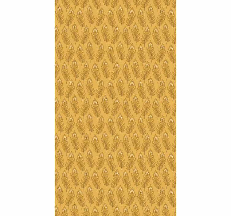 Graceful Foliage Motif blind flowers and plants - TenStickers