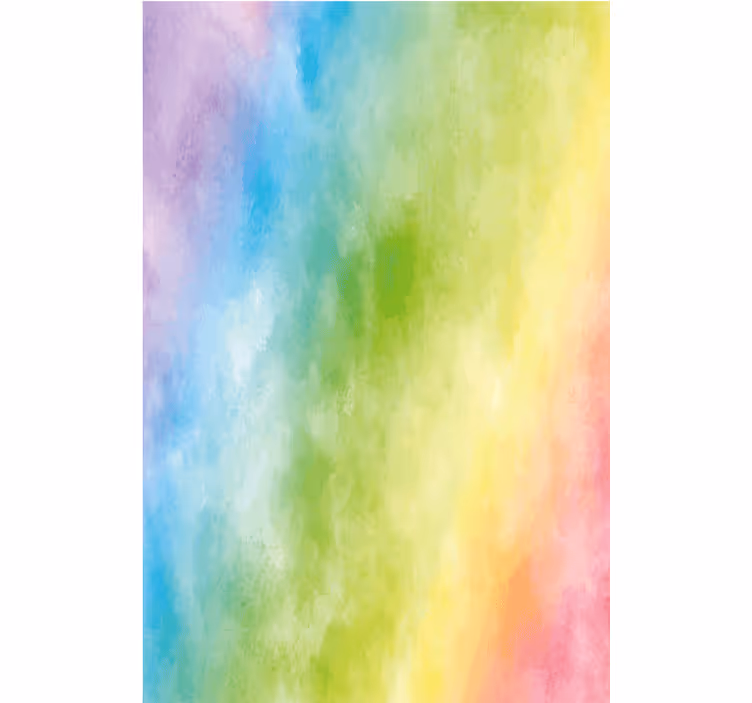 Soft gradient rainbow pattern roller blind - TenStickers