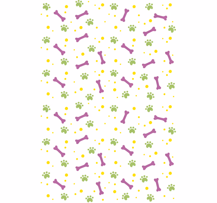 Paws and bones animals blind - TenStickers