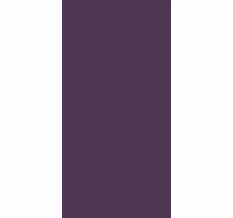Plum purple plain color elegant kitchen blind - TenStickers
