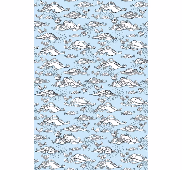 Maritime Wildlife Panorama animals blind - TenStickers