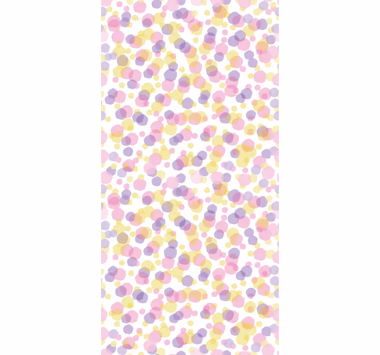 Soft Circle Pattern coloured blind - TenStickers