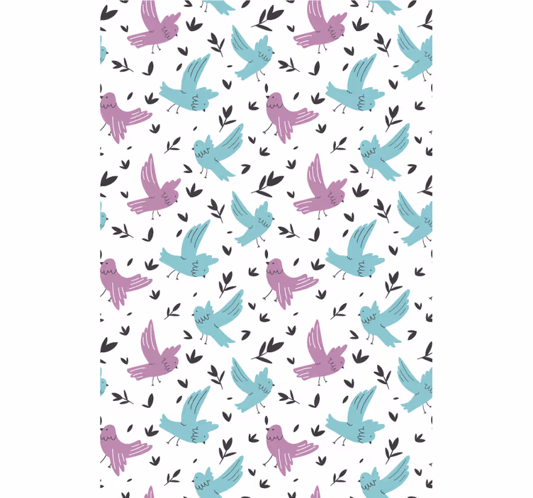 Vibrant Avian Motif animals blind - TenStickers