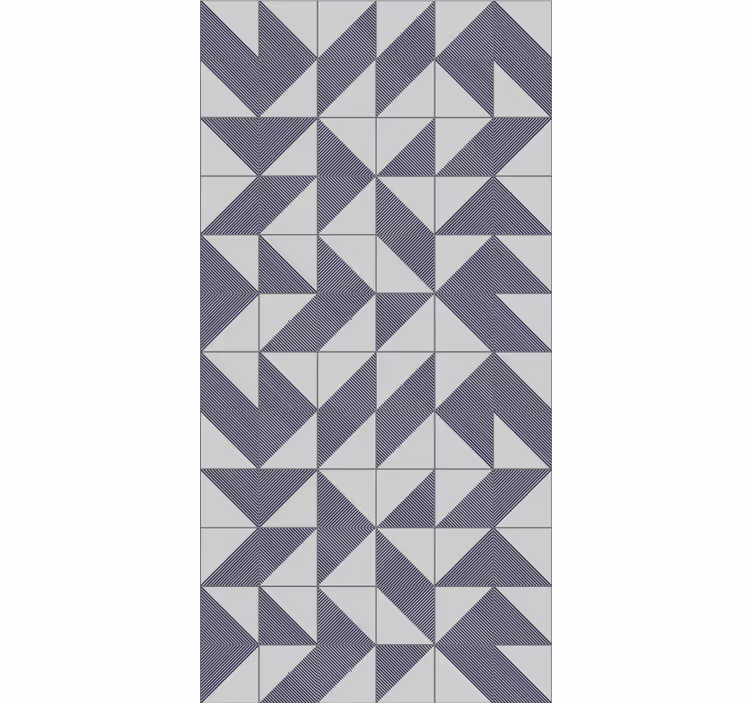 Geometric Patterned Harmony modern blind - TenStickers