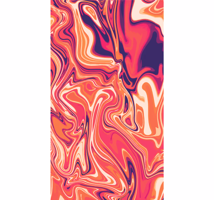 Vibrant Swirling Patterns pattern roller blind - TenStickers