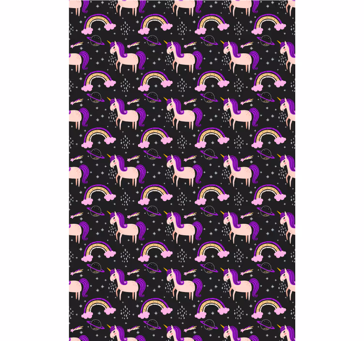 Blind children pink unicorns and arches - TenStickers