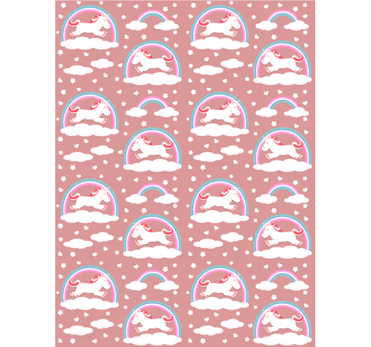 Magical unicorn theme blind children - TenStickers