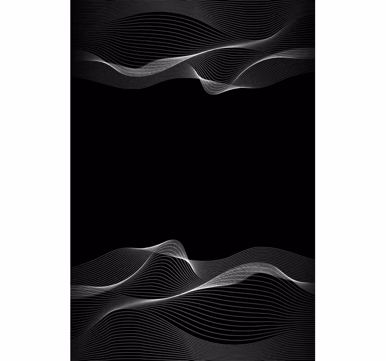 Flowing Line Patterns pattern roller blind - TenStickers