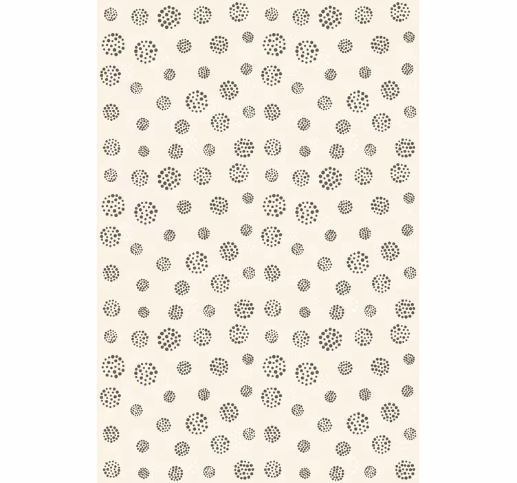 Spotted Circular Pattern master bedroom shades - TenStickers