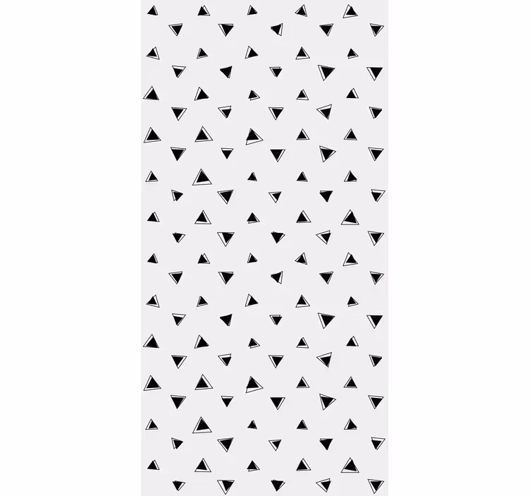 Pattern roller blind triangular pattern design - TenStickers
