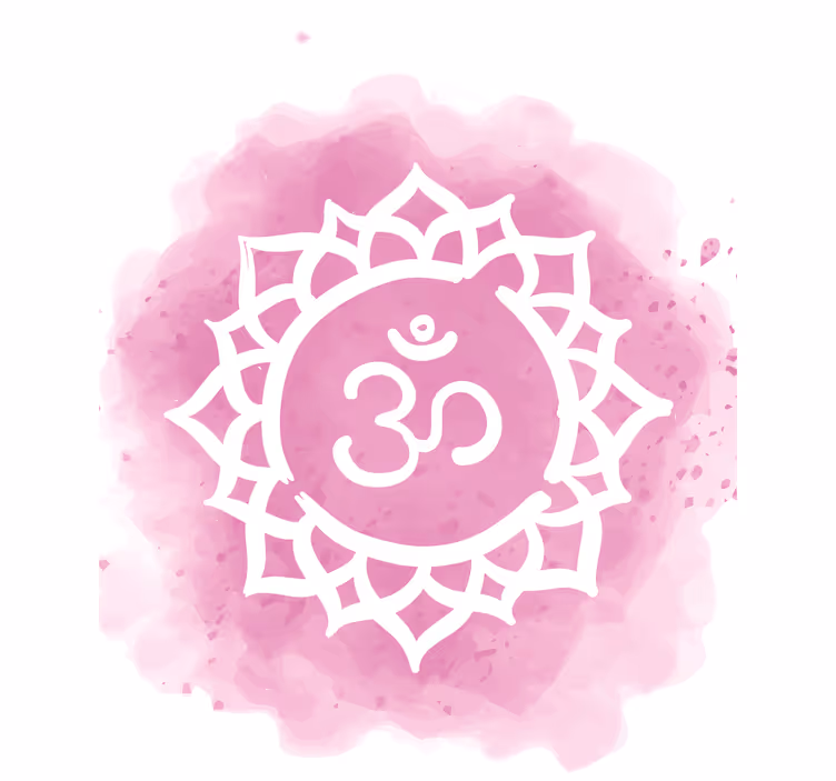 Mandala Om symbol zen blind - TenStickers