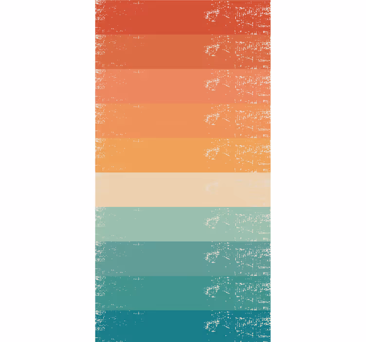 Gradient Color Layers pattern roller blind - TenStickers