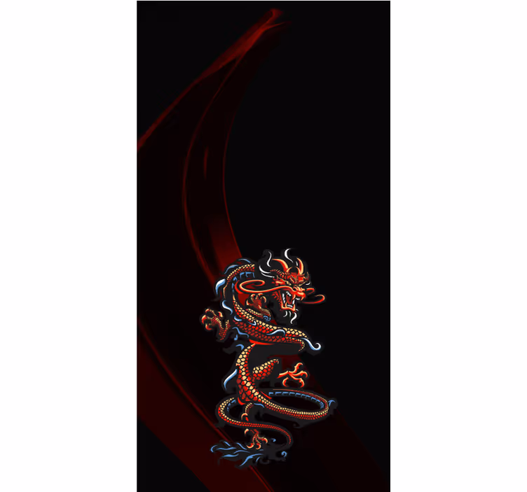 Asian Mythical Creature animals blind - TenStickers