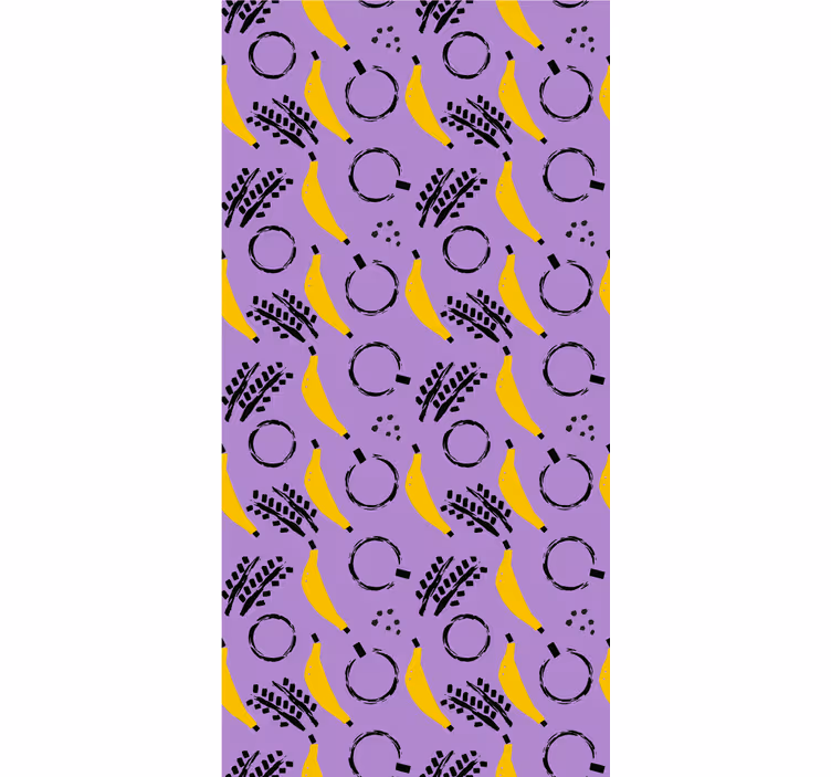 Banana Pattern Design blind fruit and vegetables - TenStickers