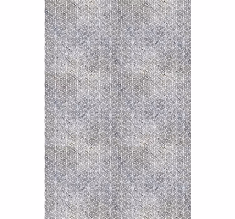 Pattern roller blind geometric mesh design - TenStickers