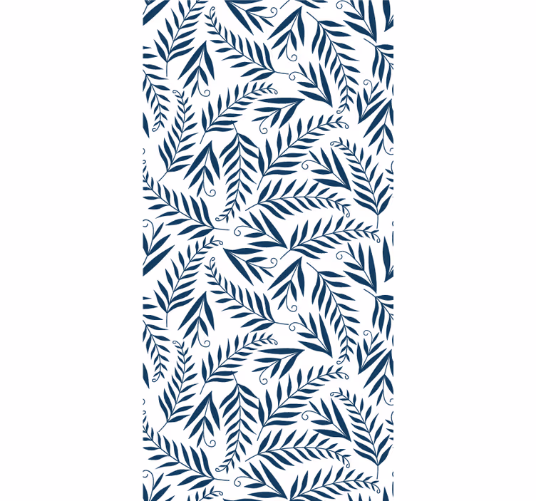 Foliage Botanical Motif blind flowers and plants - TenStickers