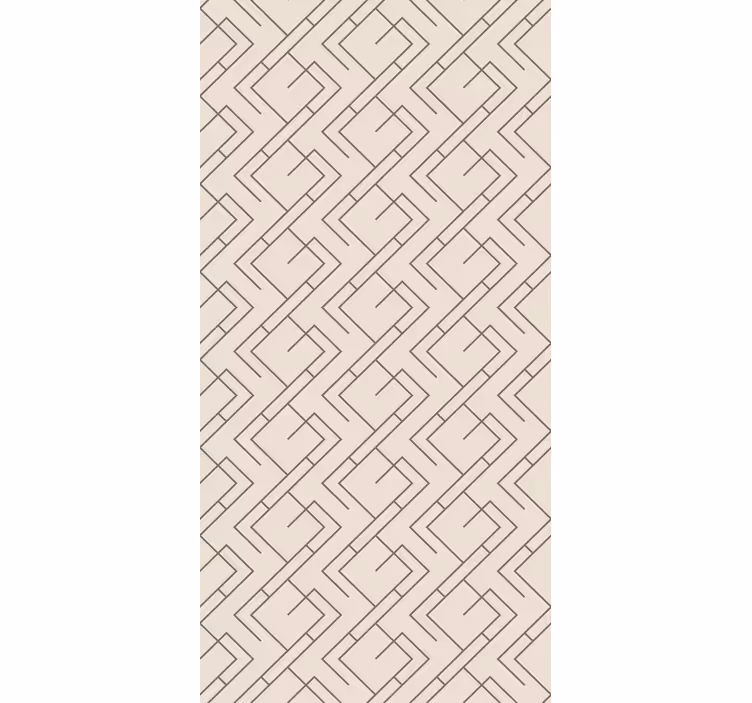 Geometric Line Pattern modern blind - TenStickers