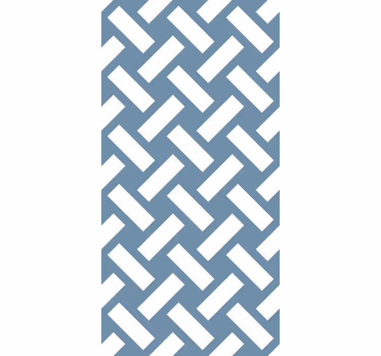 Interweving linear pattern pattern roller blind - TenStickers
