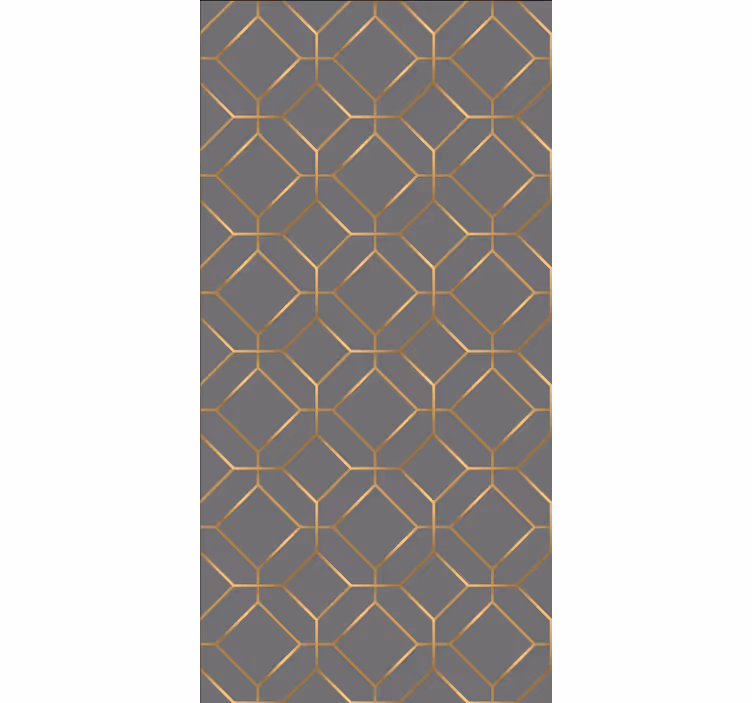 Geometric Patterned Design pattern roller blind - TenStickers