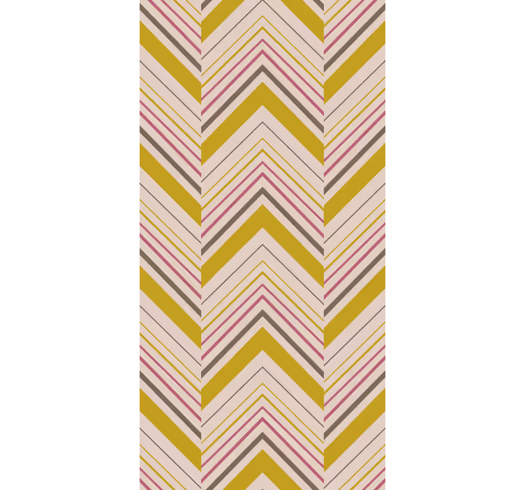 Chevron Patterned Layers pattern roller blind - TenStickers