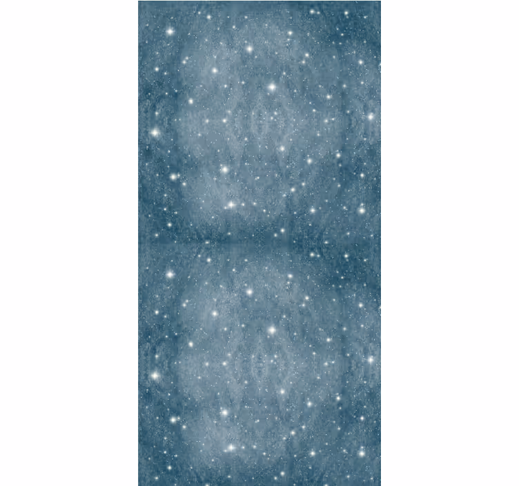 Starry Night Sky pattern roller blind - TenStickers