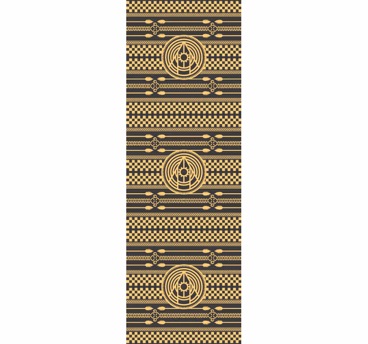Geometric Patterned Circles blind - TenStickers