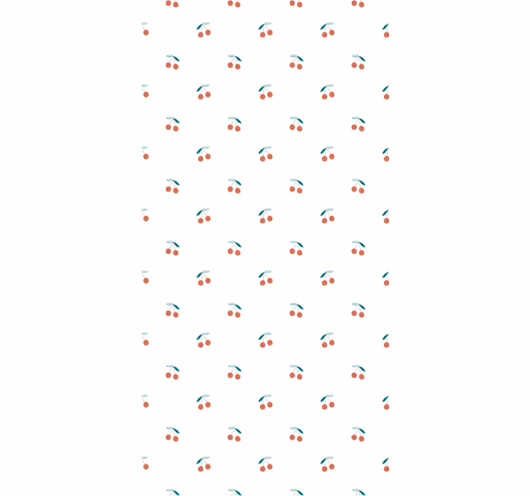 Cherry Pattern Design blind fruit and vegetables - TenStickers