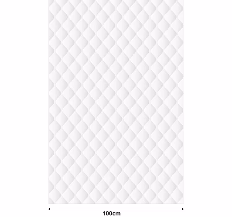 Padded texture effect dining room roller blind - TenStickers