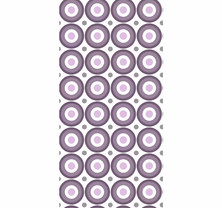 Lilac 70s Style Texture and pattern blind - TenStickers