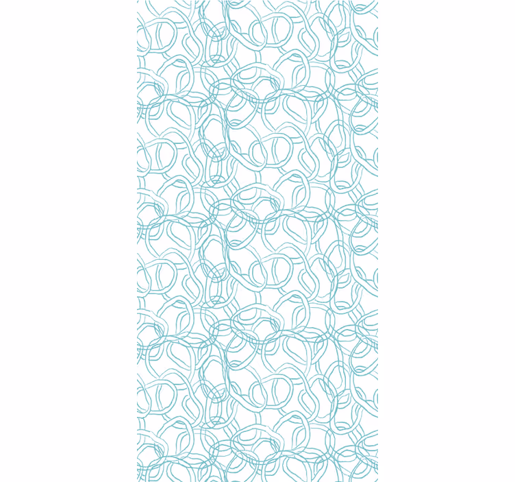Abstract circular modern blind - TenStickers