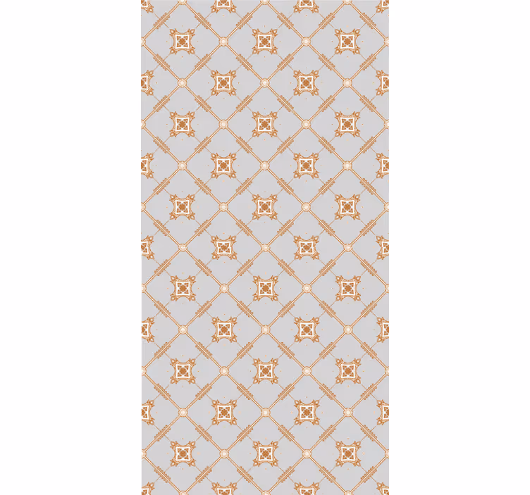 Tile style rhombus texture and pattern modern kitchen blind - TenStickers