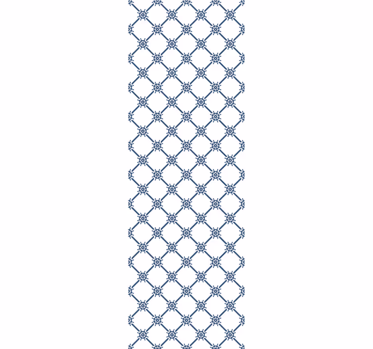 Marine pattern kids roller blind - TenStickers